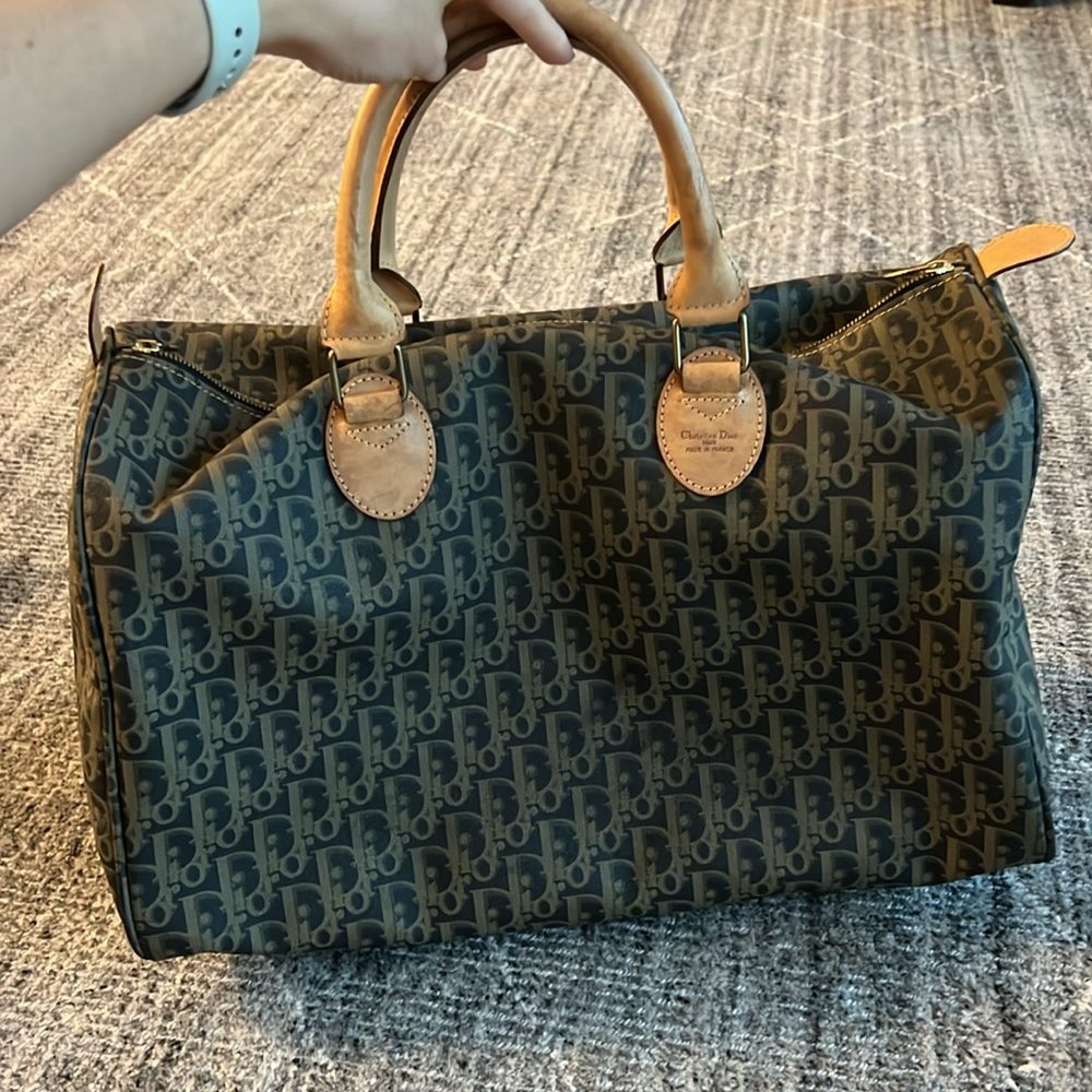 Dior Logo Travel Bag